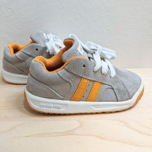 Stride Rite Toddler Sprout Sneakers US7W EUC Gray